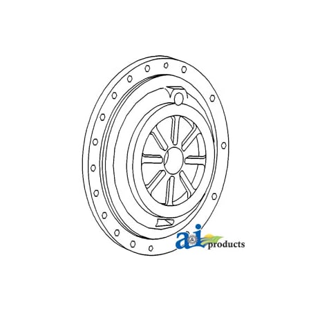 A & I Products Plate, Differential Carrier (LH) 15" x15" x3" A-1687864M1